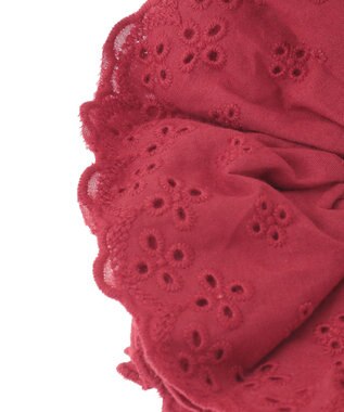 Green Parks ・HALF TIME レースビッグシュシュ Red