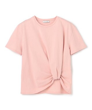 BEIGE， CERUSSITE / フォルムタック ドレープTシャツ Pink