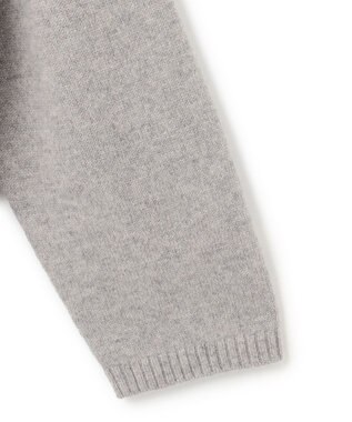 J.PRESS YORK STREET 【WOMEN】ウールカシミヤ ハイネックニット ライトグレー系