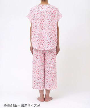 tsumori chisato SLEEP ツモリチサト パジャマ 3分袖 半袖 8分丈 綿100%(本体) 天竺素材 レディース UDT157 /ワコール ピンク