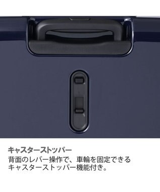 ACE BAGS & LUGGAGE ACE フォールズ スーツケー  4~5泊目安 フロントポケット・キャスターストッパー機能付き 06906 エース ネイビー