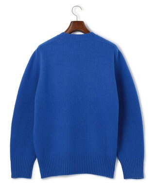 J.PRESS MEN 【J.PRESS ORIGINALS】【UNISEX】Shaggy Saddle Crew Neck Sweater ブルー系