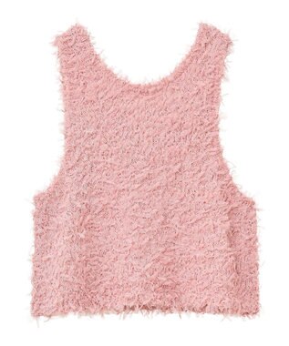 Green Parks ・ｓｗｉｎｇ　ｂｙ　２ｗａｙチュールヤーンベスト Pink