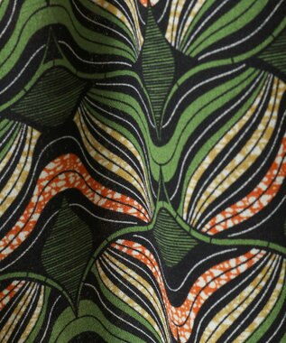 Green Parks 柄イージーパンツⅢ（テーパード） Green