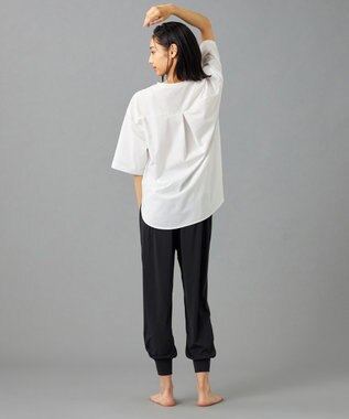 Chacott Chacott BALANCE EasyCare+ オーバーTシャツ ホワイト