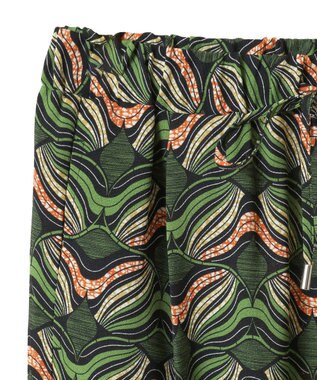 Green Parks 柄イージーパンツⅢ（テーパード） Green