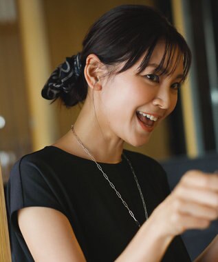 23区 【STORY7月号掲載】ドローイングシップスカーフ ネイビー系1