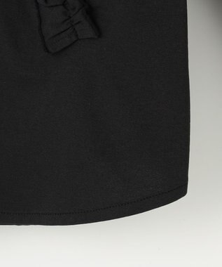 Feroux 【追加生産決定！ 】ラッシュガードフリル パーカー ブラック系