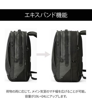 ACE BAGS & LUGGAGE ace. ラグレンティスX ビジネスリュック A4/14インチPC収納 高強度 20051 エース ブラック