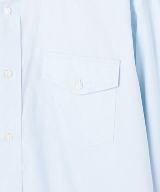 J.PRESS MEN 【AaronChang】【UNISEX】ピンオックス シャツ / B.D. サックスブルー系