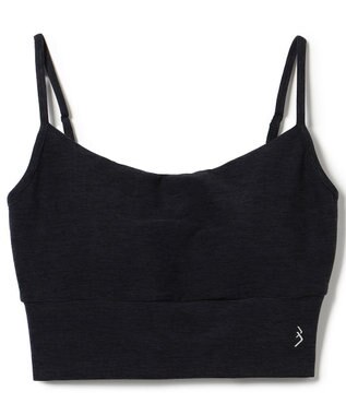 Chacott Peach Mokuブラトップ ダークグレー杢