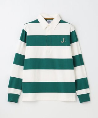 140-170cm】J.ボーダー ラガーシャツ / J.PRESS KIDS | ファッション 