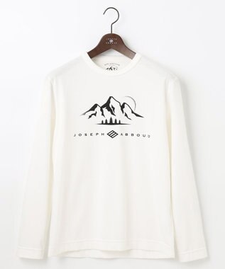 JOSEPH ABBOUD MOUNTAIN 【UNISEX】JOEコットンエアー カットソー ホワイト系