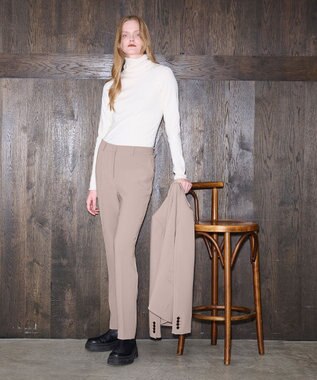 JOSEPH 【WEB限定色あり】コンフォートフルー　テーパードトラウザーズ Parchment