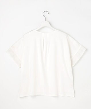 J.PRESS LADIES L 【一枚で着映え】シャドーチェック カットソー ホワイトチェック系