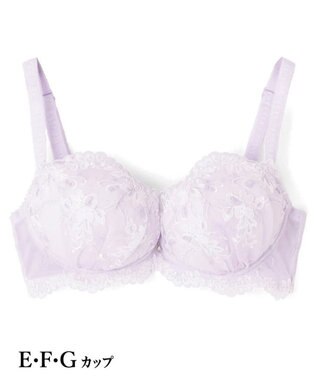 San-ai Resort（三愛水着楽園） エレガントコレクション【2503】単品ブラEFGカップ 【背中すっきり】 パープル