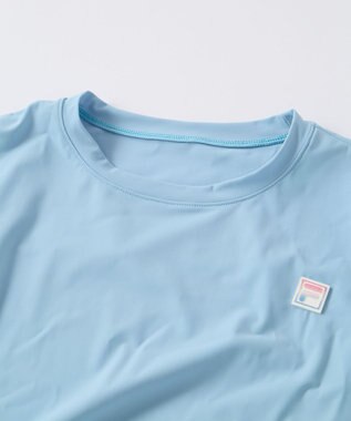 OP／FILA 【FILA】Tシャツ付きセパレート 3点セット水着 サックス