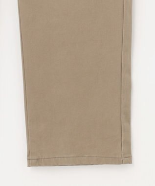 J.PRESS LADIES 【洗える】ピーチサテンストレッチ パンツ ベージュ系