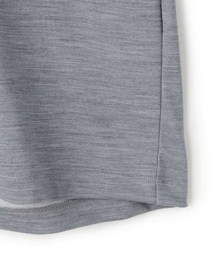 JOSEPH HOMME 【新色追加】ウールジャージーウォッシャブル　モックネックカットソー ライトグレー系