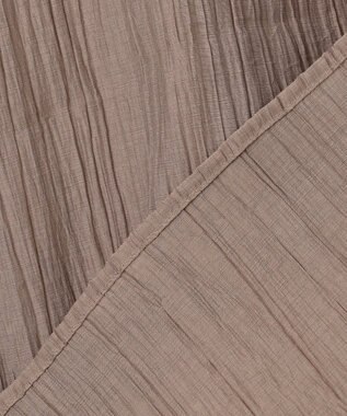 ANY L バルーンスリーブスキッパーブラウス モカ