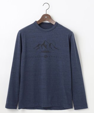 JOSEPH ABBOUD MOUNTAIN 【UNISEX】JOEコットンエアー カットソー ネイビー系