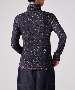 Paul Smith Horseshoe Leopard タートルネック カットソー ダークインディゴ