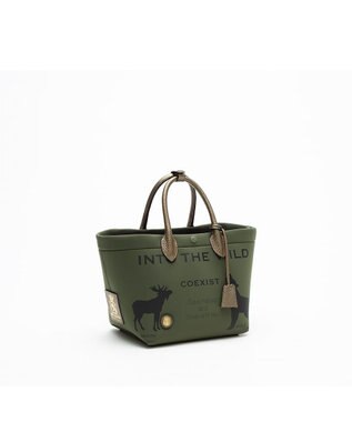 A.D.M.J. 【魔法のように軽い】マジックライト/キューブトート21cm(Dカン＋) KHAKI,L