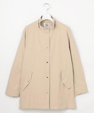 J.PRESS LADIES 【洗える・撥水】ドライツイルストレッチ フーディ アウター ベージュ系