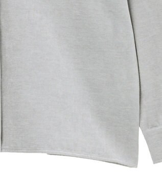 CRAFT STANDARD BOUTIQUE ベロアシャツジャケット Light Gray