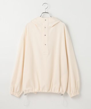 #Newans 【洗濯機可能】フ―ディーアノラック ホワイト