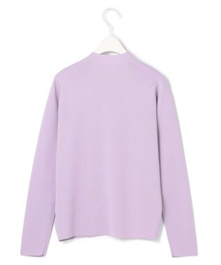 ICB 【WEB限定カラーあり・洗える】 シンセティックフルニードル Vネックプルオーバー ライトグレープ系