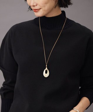  リバーシブルマーブル ネックレス