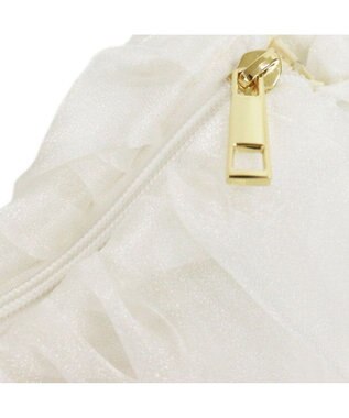 ROOTOTE 3640【メタリックレース】SC.ベビールー.チュールワンハンドル-A 01：アイボリー