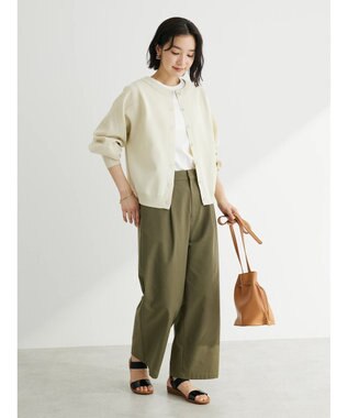 Green Parks 汗じみ防止クルーネックＴシャツ Off White