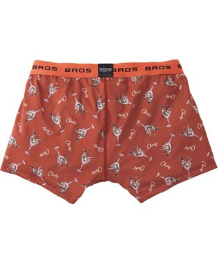 WACOAL MEN ボクサーパンツ【キモチ届けるパンツ】フロント快適設計 肌あたり軽減設計 前閉じ 下着 オリジナルメッセージカード付き GT3424 /ブロス バイ ワコールメン エンジ