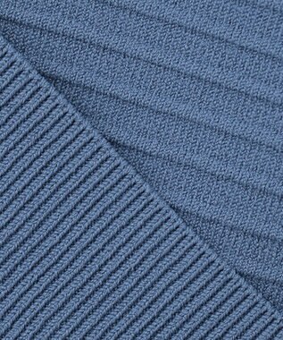 ICB 【洗える】レーヨンポリエステルタックニット スマルトブルー系