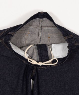 WEGO 【ユニセックス着用ITEM】カバーフィットフラップデニムパンツ デニムインディゴ