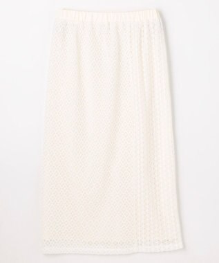 ANY L レーススカート エクリュ