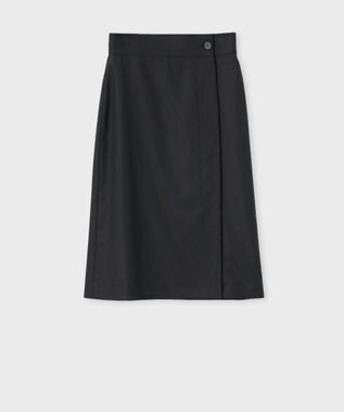Paul Smith トラベル ラップスカート ブラック