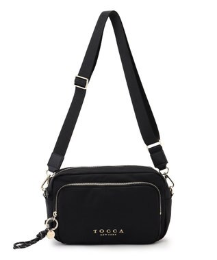 TOCCA CUSCINO POCHETTE ショルダーバッグ【WEB＆一部店舗限定・環境にやさしい素材】 ブラック系