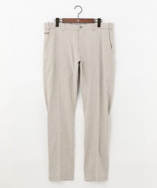 JOSEPH ABBOUD 【キングサイズ】リヨセルリネンシャンブレー パンツ ベージュ系