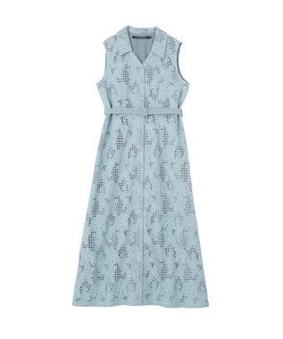 YECCA VECCA レースワンピース Blue