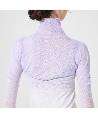 Chacott 【ノーソーイングニット】クリスタルグラデーショントップ ラベンダー