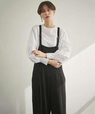 #Newans 【ANSWER for ハンサムモード】襟を取り外せる！セーラーカラーシャツ ホワイト系