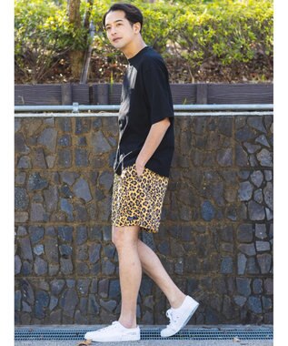 CRAFT STANDARD BOUTIQUE 【ユニセックス】バギーショーツ Leopard
