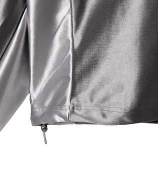 WEGO サテンゲームグラフィックプルオーバー グレー