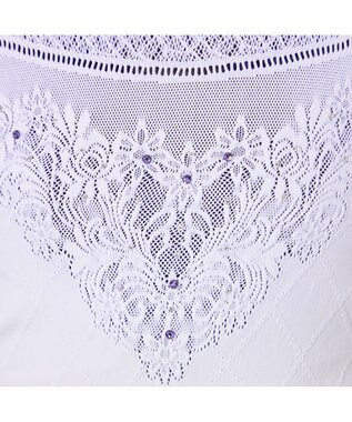 Chacott 【ノーソーイングニット】クリスタルグラデーショントップ ラベンダー