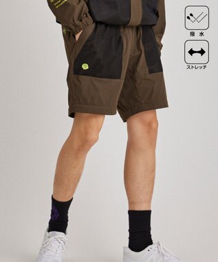 PW CIRCULUS 【撥水加工/軽量/ストレッチ】【MEN】デタッチャブルパンツ カーキ系