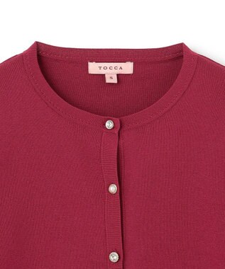 TOCCA 【洗える】DEW カーディガン ローズ系