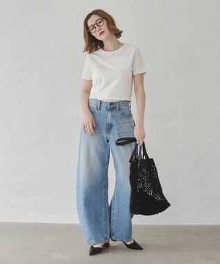 WEGO 【7色/SMLサイズ展開】コンパクトフィットT ホワイト